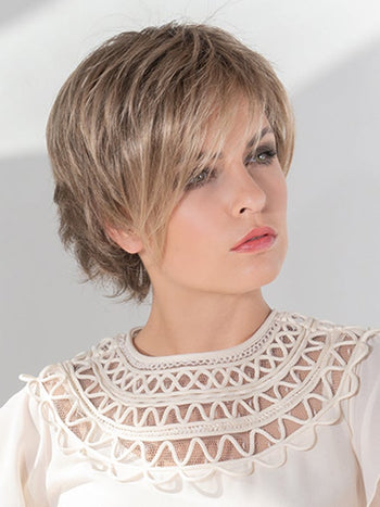 JOY by ELLEN WILLE in SAND ROOTED 14.26.12 | Light Brown, Medium Honey Blonde, and Light Golden Blonde Blend