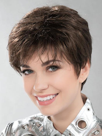 SIDE by ELLEN WILLE in CHOCOLATE MIX 6.830 | Medium to Dark Brown base with Light Reddish Brown highlights